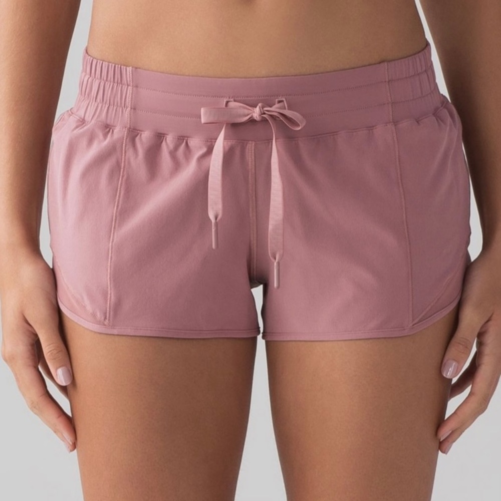 LuluLemon Hotty Hot Short 2.5” (Color: “Quicksand”) Pink